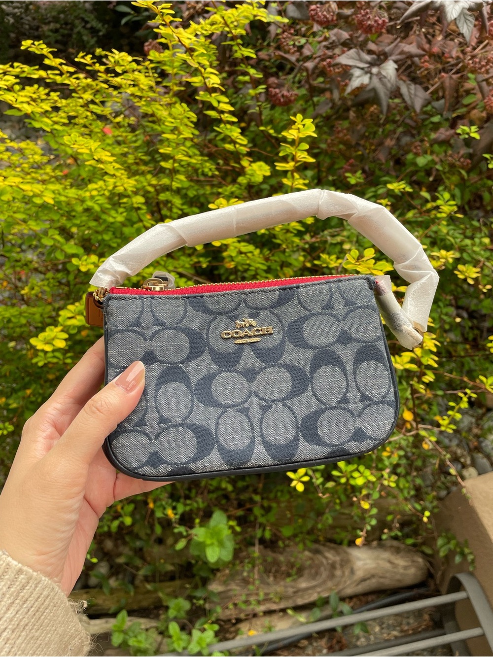 COACH C8665 - NOLITA 15 IN SIGNATURE CHAMBRAY